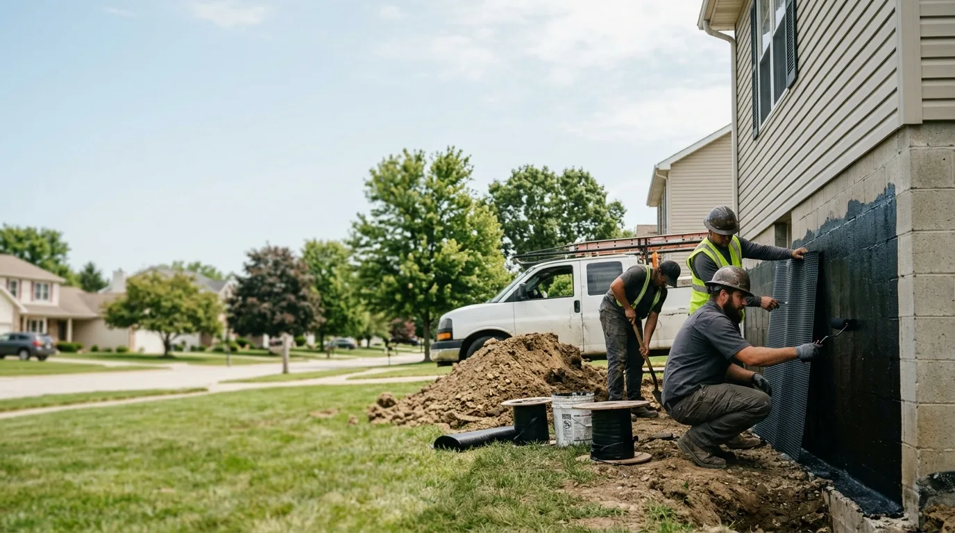 Basement Waterproofing in Sparland, IL near me
